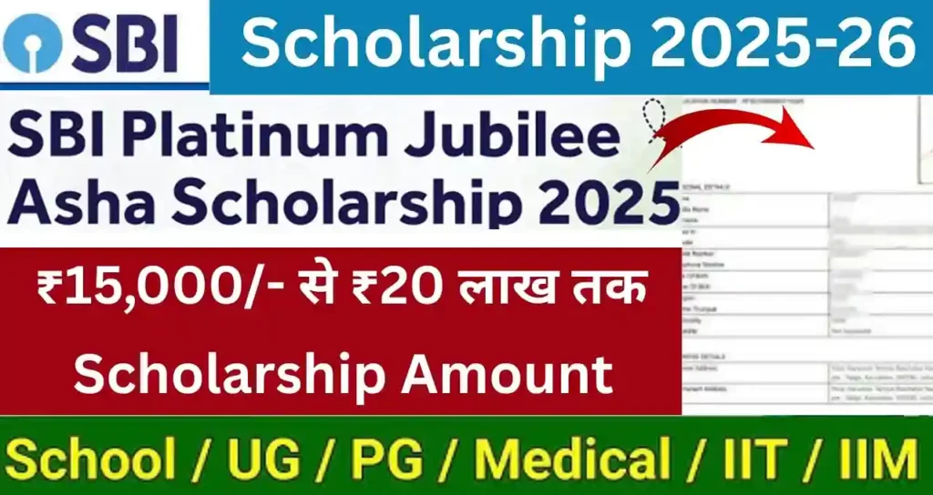 SBI Scholarship Yojana 2025
