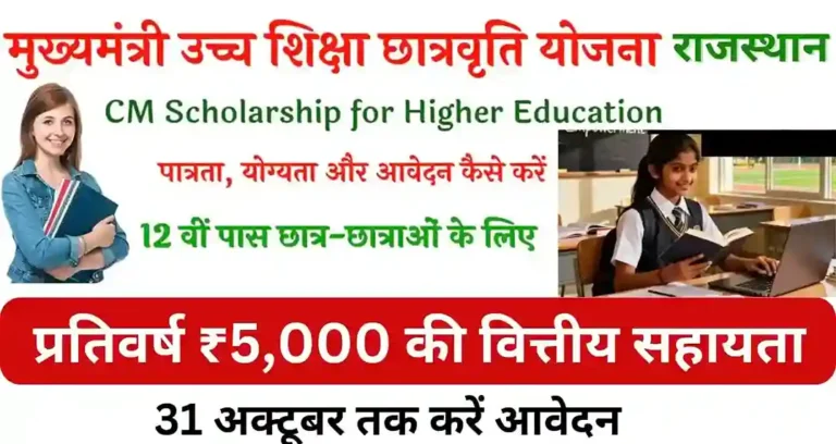 CM Scholarship Yojana 2025
