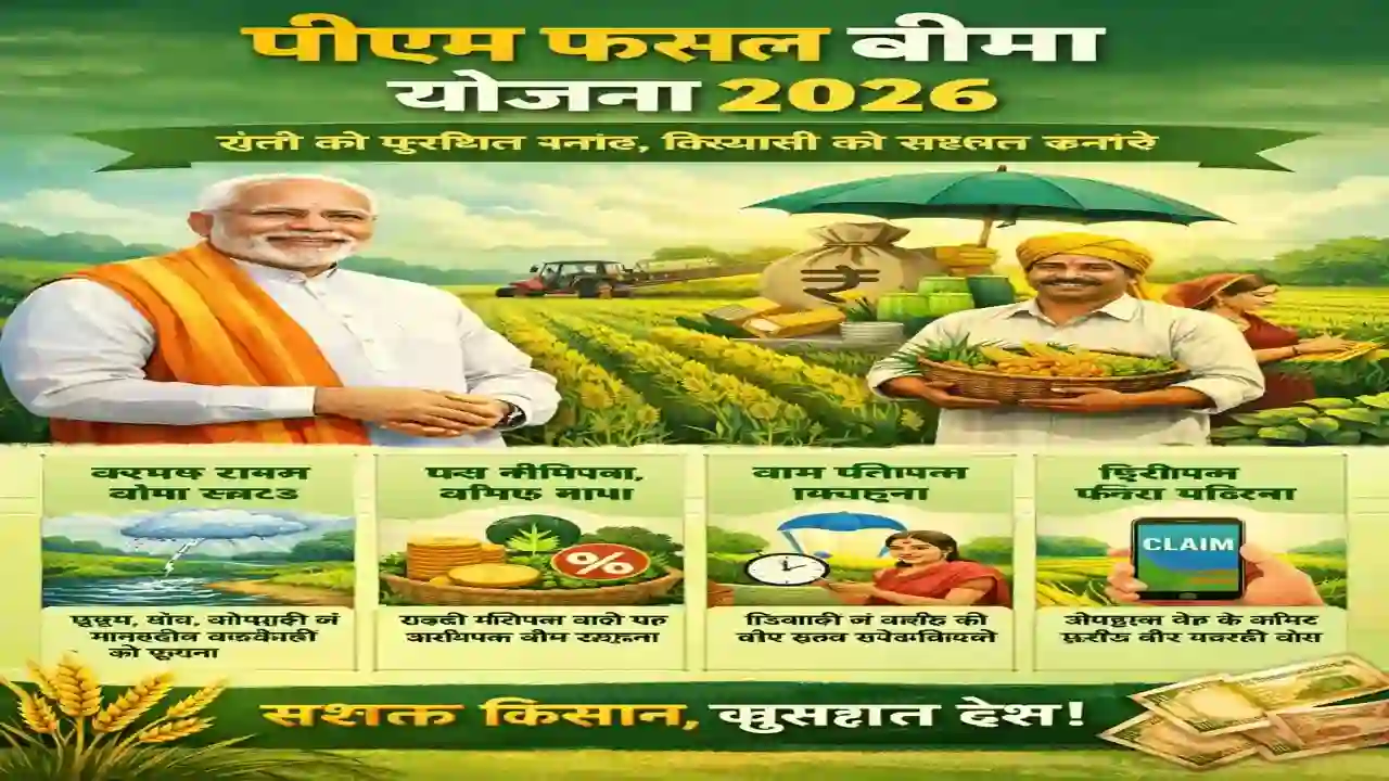 PM Fasal Bima Yojana 2026