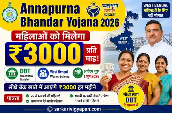 Annapurna Bhandar yojana west bengal