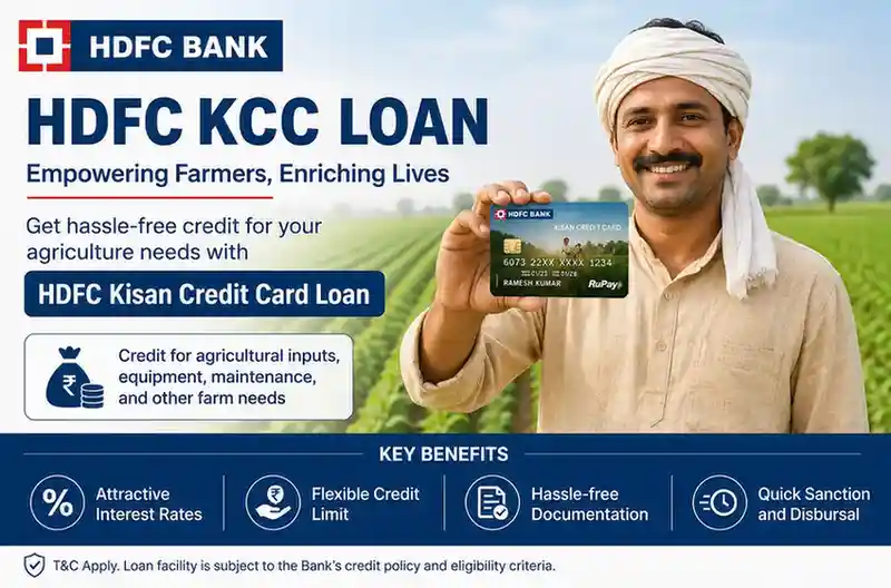 hdfc Kcc loan