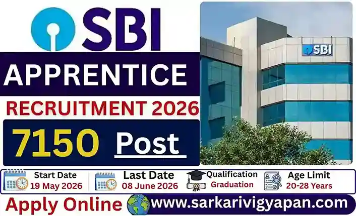SBI Apprentice Vacancy 2026