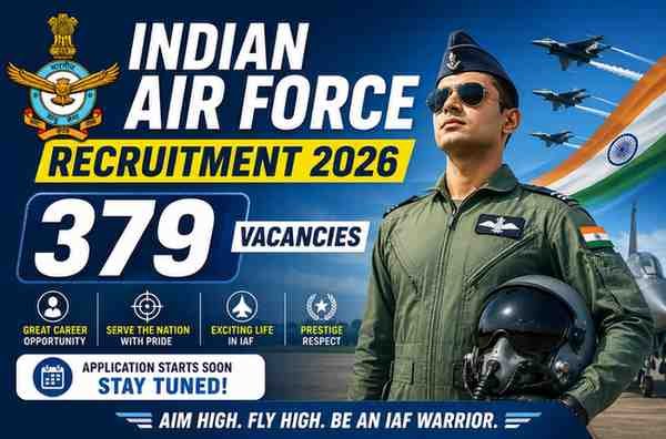 Indian Air Force Recruitment 2026 379