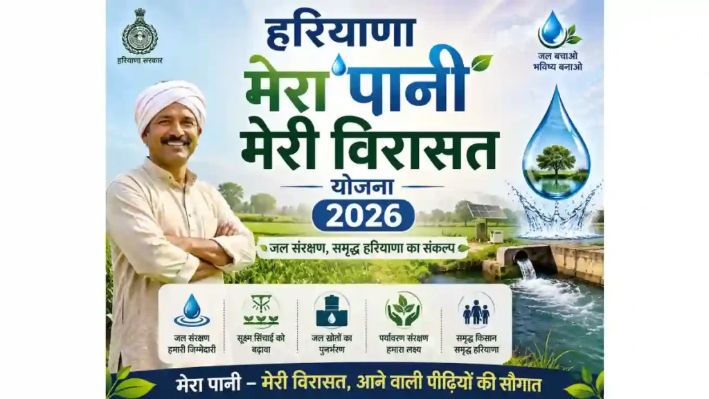 Haryana Mera Pani Meri Virasat Yojana 2026