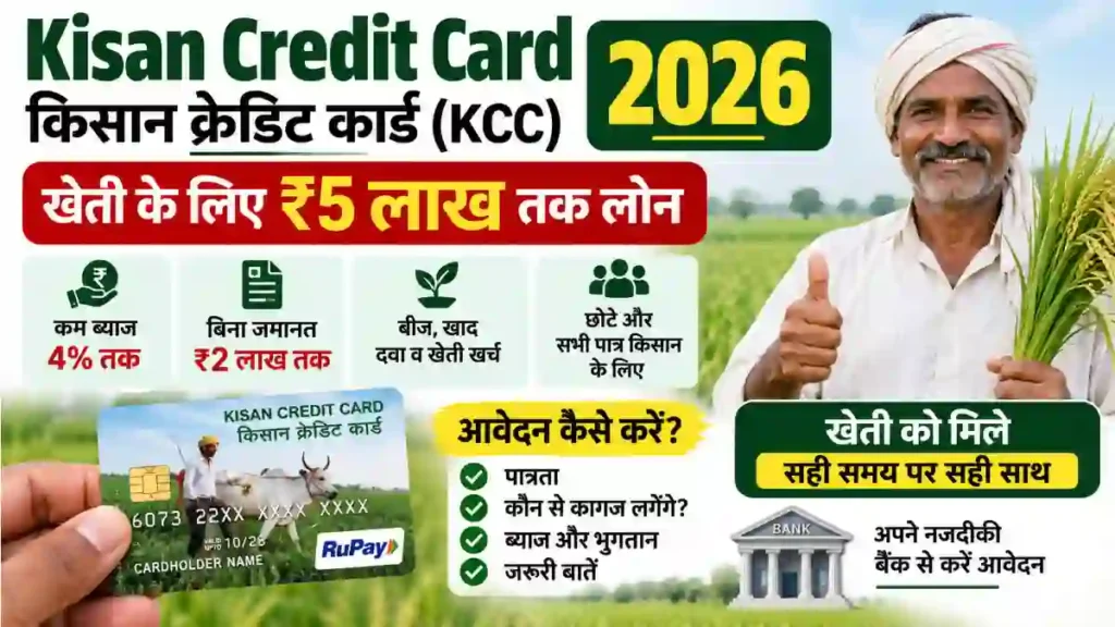 Kisan Credit Card 2026