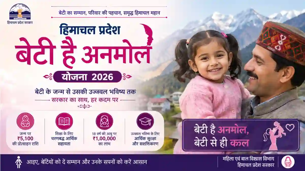 Himachal Pradesh Beti Hai Anmol Yojana
