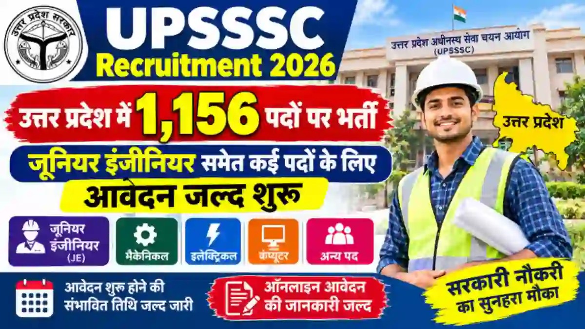 UPSSSC Recruitment 2026