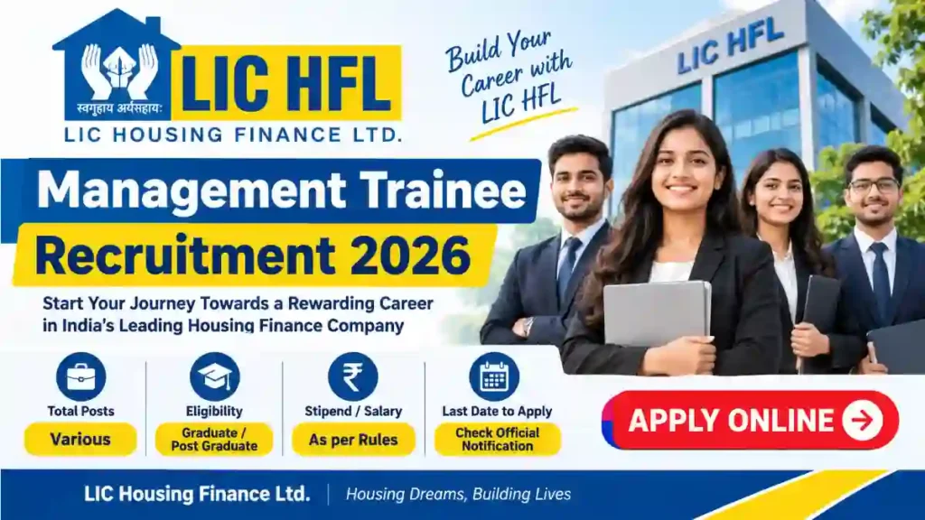 LIC HFL Management Trainee Recruitment