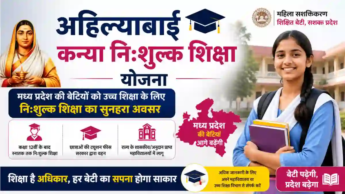 Uttar Pradesh Ahilyabai Kanya Nishulk Shiksha Yojana